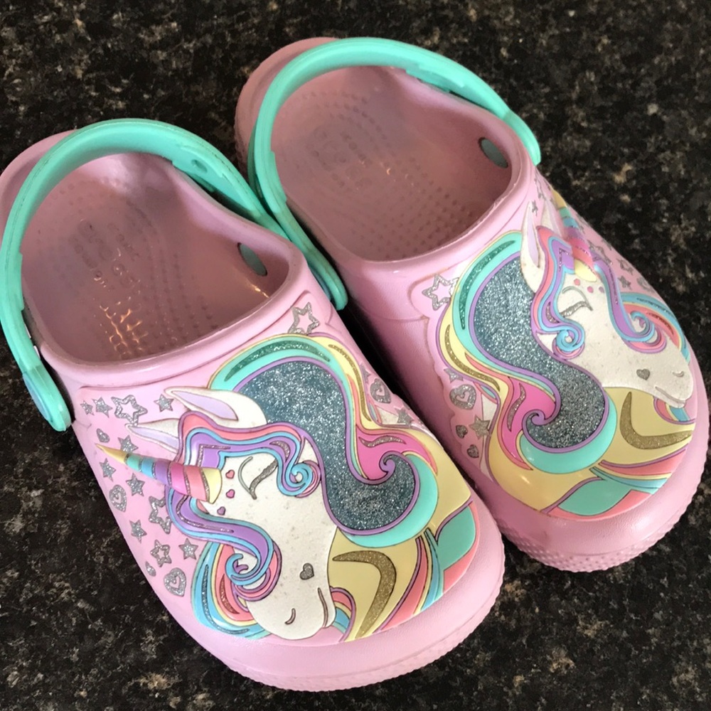 Unicorn Crocs Shoes